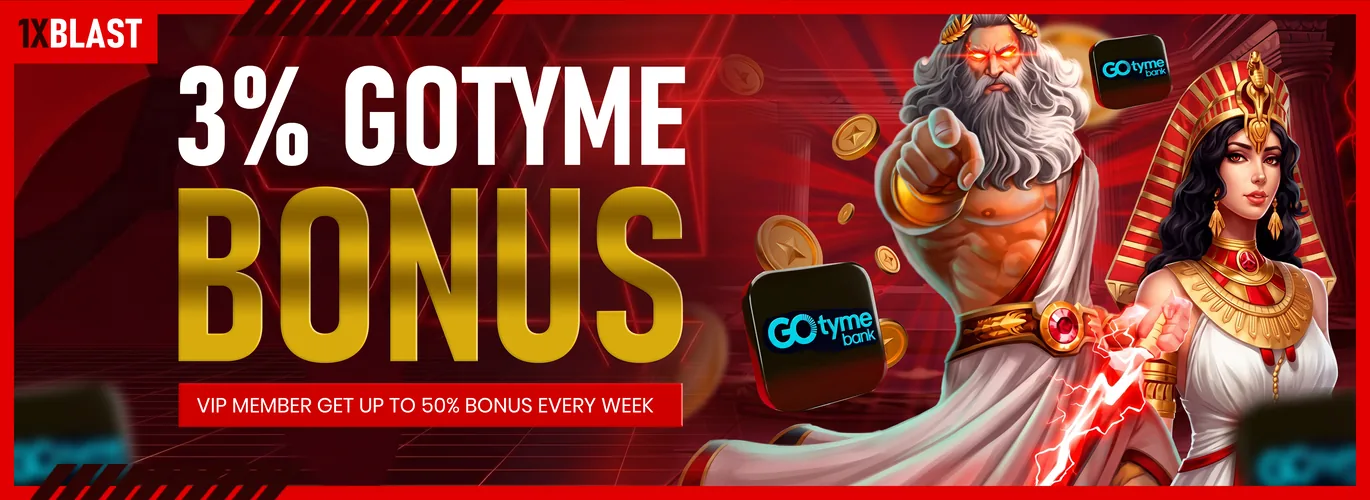 3% back on every GoTyme deposit